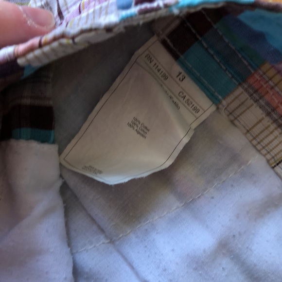 Roxy Shorts 🩳 Checkered Colorful Pattern - Picture 4 of 7